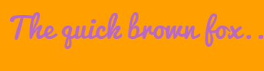 Image with Font Color BA68C8 and Background Color FFA000